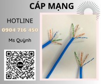 Cáp mạng UTP CAT 6 Hồ Chí Minh, Đà Nẵng, Hà Nội