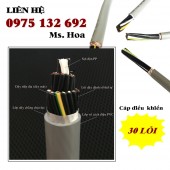 Cáp điều khiển 30x0.75 Altek Kabel, cáp tín hiệu 30 lõi đồng mềm