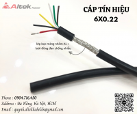 Cáp tín hiệu chống nhiễu 6C x 0.22 mm2 Altek Kabel