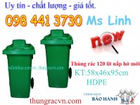 Thùng rác 120 Lít mẫu mới