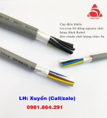 Chuyên dây cáp điện bọc kim chống nhiễu 3x1.0mm2 Altek kabel