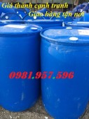 Thùng phuy nhựa nắp nhỏ,thùng phuy 220l, thùng phuy nhựa nắp kín