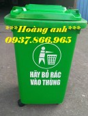 Thùng rác 60l có đạp chân, thùng rác đạp chân màu theo yêu cầu của quý khách, tì