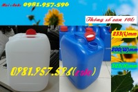 Can nhựa giá tốt tại Hà Nội, can nhựa HDPE, can hóa chất