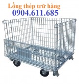 Lồng thép trữ hàng, lồng trữ hàng loại nhỏ, sọt sắt trữ hàng