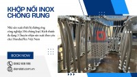 Khớp nối mềm inox mặt bích ( 1 đầu xoay ) DN100