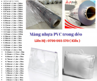 Nhà bán màng nhựa pvc dẻo trong suốt / giá rẻ nhất thị trường