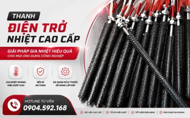 BÁN THANH ĐIỆN TRỞ NHIỆT CAO CẤP - GIẢI PHÁP GIA NHIỆT HIỆU QUẢ CHO MỌI ỨNG DỤNG CÔNG NGHIỆP