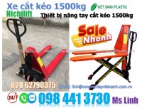 Xe nâng cắt kéo 1500kg Nichilift