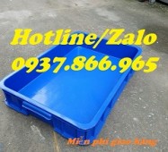 Sóng nhựa bít 1T, thùng cao 10, khay nhựa, khay đựng bánh bao, khay đựng đồ cơ k