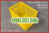 Sóng nhựa hở đáy kín, sóng nhựa rỗng đáy lỗ, sóng nhựa Hs012