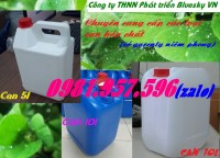 Dụng cụ đựng hóa chất, can nhựa, can hóa chất