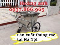 Mua xe đẩy rác ở đâu, xe tôn 400l, xe đẩy rác, xe thu gom rác thải