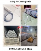 Màng nhựa PVC dẻo trong suốt giá tốt tại nội thành