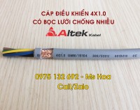 Cáp điều khiển 4x1.0, cáp tín hiệu 4x1.0 chất lượng cao