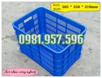 Sóng nhựa hở đáy lỗ, sóng nhựa rỗng đáy đặc, sọt nhựa Hs012