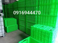 Sóng nhựa hở 5 bánh xe đựng hàng hóa giá rẻ call 0916.944.470