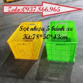 Sản xuất sọt nhựa công nghiệp, sóng nhựa hở, sọt nhựa dùng trong phân xưởng, sọt