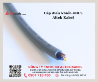 Cáp tín hiệu 4x0.5,4x0.75,4x 1.0,4x1.5mm2 Altek Kabel