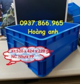 Thùng b8 tại hà nội, thùng cơ khí có nắp đậythùng nhựa đặc b8 kèm nắp đậy, thùng