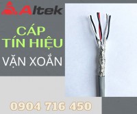 Cáp tín hiệu vặn xoắn chống nhiễu 20 AWG 3 Pair ALTEK KABEL