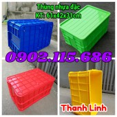 Thùng nhựa đặc HS019, sóng nhựa bít HS019, thùng nhựa công nghiệp, thùng nhựa đặ