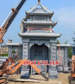 526 lăng mộ bằng đá đẹp vĩnh long - nhà mồ ông bà má thờ tro cốt