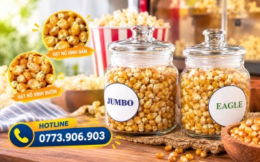 Bắp hạt nổ Mỹ (Nguyên liệu làm bắp rang bơ)