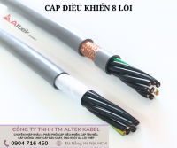 Cáp điều khiển Altek Kabel 8 core không/có chống nhiễu