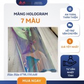 Màng hologram 7 màu- chưa bao giờ ngừng hot