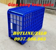 Bán buôn sóng nhựa hở, bán sọt nhựa nguyên sinh , sọt đựng rau củ trong khu siêu