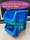 Khay A6, khay dụng cụ, kệ dụng cụ, khay linh kiện xếp chồng, khay linh kiện A6