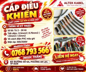 Cáp Điều Khiển ALTEK KABEL - Chất Lượng, Hiệu Quả Vượt Trội