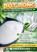 Bột tăng bóng, tăng trơn, cho túi nilon, bao bì, túi bóng..