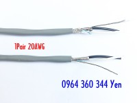 Cáp tín hiệu âm thanh AWG 1x2x1.0mm2 Altek Kabel