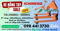 Xe nang tay thấp ichimens 2500kg 3000kg 685x1220mm