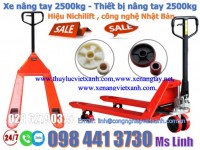 Xe nâng tay thủy lực 2500kg