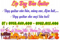 Học đàn Guitar ở Gò Vấp