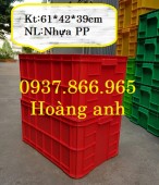 Sản xuất thùng nhựa có nắp số lượng lớn, thùng nhựa dùng trong nhà máy sản xuất,