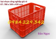 Sọt nhựa bánh xe, sọt nhựa 5 bánh xe, sóng nhựa rỗng 5 bánh xe, sọt nhựa công n