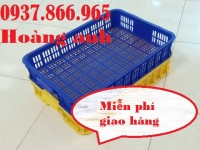 Giá sọt nhựa đựng dùng trong cửa hàng việt-grap, sọt nhựa rỗng, khay nhựa