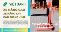 Xe nâng tay cao 1m2 tải 500kg