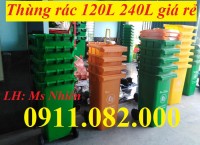 Nơi bán thùng rác giá rẻ tại tiền giang- thùng rác 120 lít, thùng rác 240 lít, t