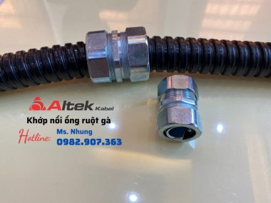 Khớp nối ống ruột gà lõi thép kết nối ống, chịu lực chống va đập