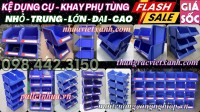 Kệ dụng cụ - khay phụ tùng - khay nhựa xếp tầng