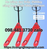 Xe nâng tay thấp 2500kg 3000kg Niuli nhập khẩu