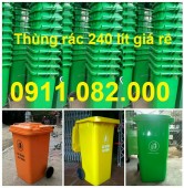 Giá rẻ thùng rác nhựa mẫu mới- thùng rác công cộng giá tốt uy tín- lh 091108200