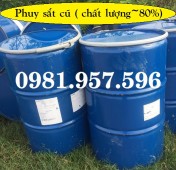 Phuy thép 200L có gân sóng, phuy thép 200L đã qua sử dụng