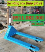 Sỉ lẻ xe nâng tay thấp giá rẻ tại tiền giang, xe nâng tay 3 tấn nhập khẩu- lh 0