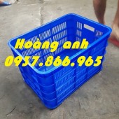 Thùng nhựa đáy đặc, sọt cao 31 đáy đặc, sọt nhựa rỗng, sọt đựng rau